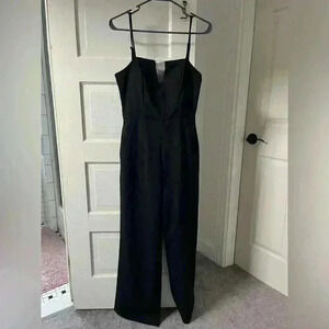 Spaghetti strap long black jumpsuit size small from Trixxi‎